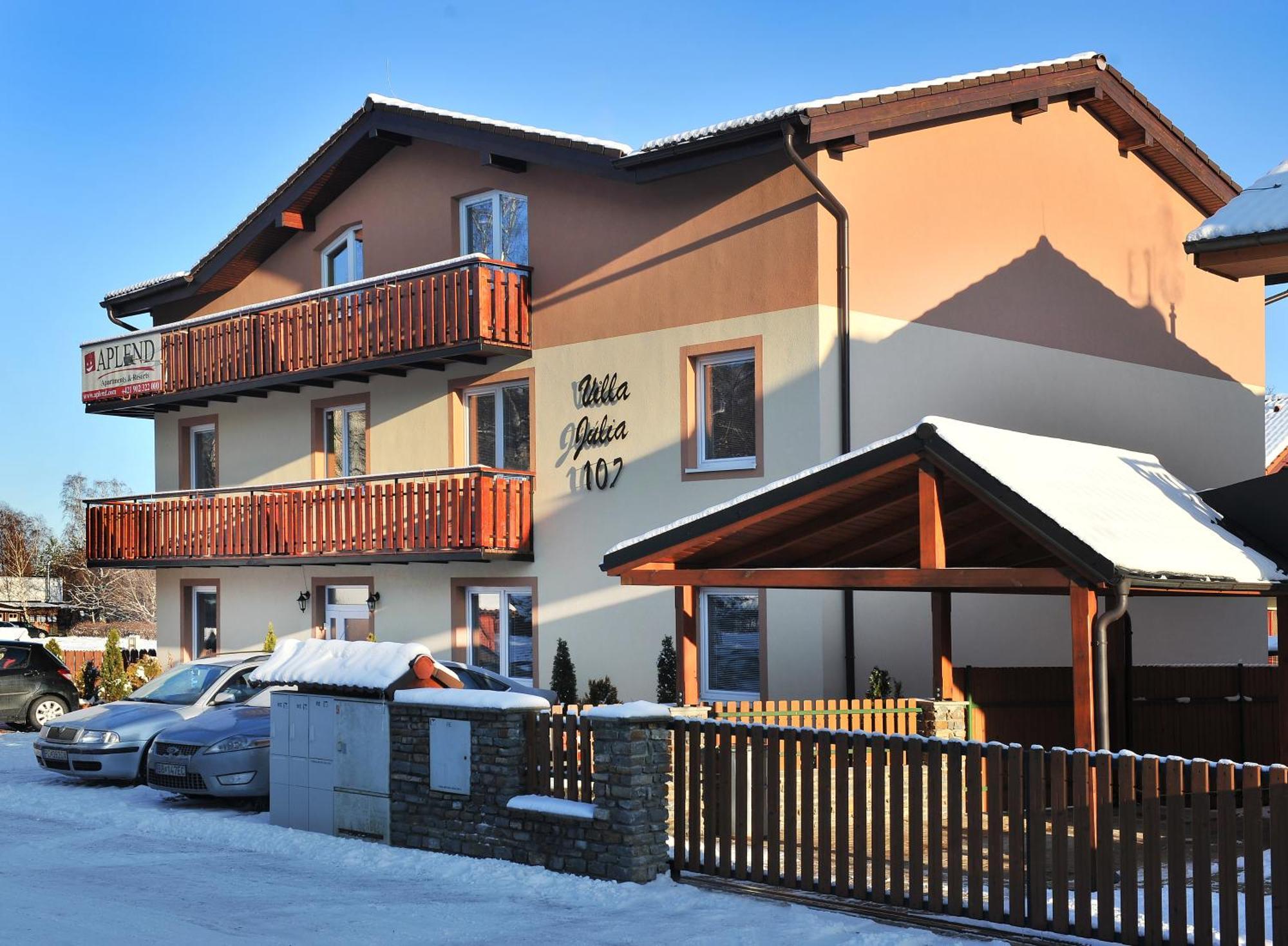 Hotel Aplend Vila Julia Vysoké Tatry Exterior foto