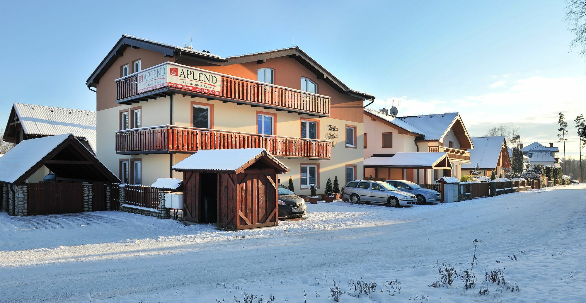 Hotel Aplend Vila Julia Vysoké Tatry Exterior foto